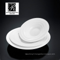 Hôtel ligne océan mode élégance porcelaine blanche soupe bol saladier PT-T0594
